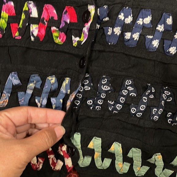 VINTAGE‎ AJ PATTERN VEST - Picture 3 of 3